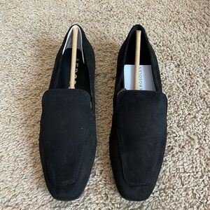 Aerosoles Women's Paynes Black Suede Loafer